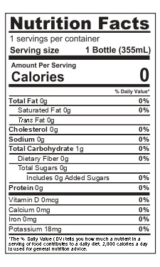 Cream Soda Spring Grove Soda Pop Nutrition Facts